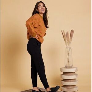 Black Cotton Pants | SEQUOIA PANT